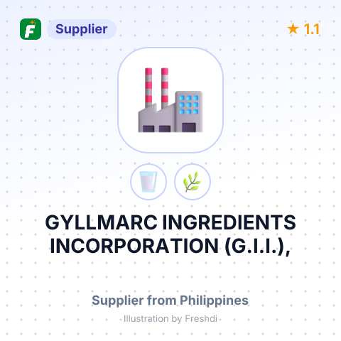 GYLLMARC INGREDIENTS INCORPORATION (G.I.I.), – summary card, no photo uploaded yet