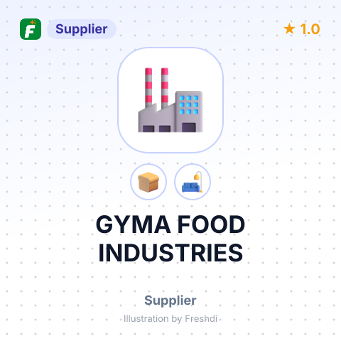 GYMA FOOD INDUSTRIES – summary card, no photo uploaded yet