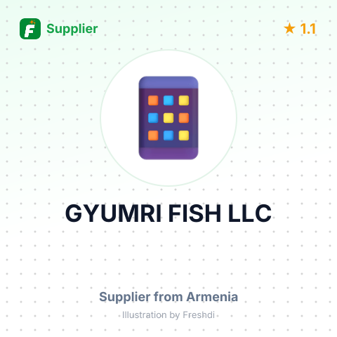 GYUMRI FISH LLC – summary card, no photo uploaded yet