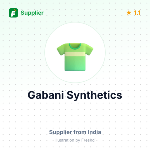 Gabani Synthetics – summary card, no photo uploaded yet