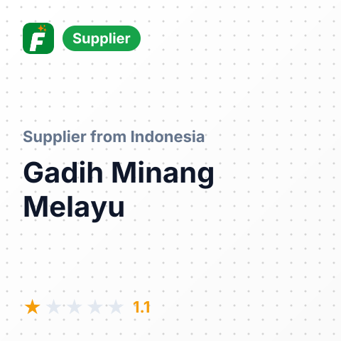 Gadih Minang Melayu  – summary card, no photo uploaded yet