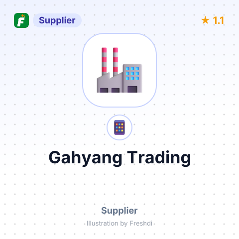 Gahyang Trading – summary card, no photo uploaded yet