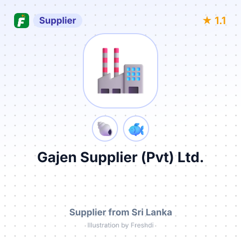 Gajen Supplier (Pvt) Ltd. – summary card, no photo uploaded yet