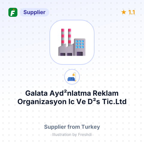 Galata Ayd²nlatma Reklam Organizasyon Ic Ve D²s Tic.Ltd  – summary card, no photo uploaded yet