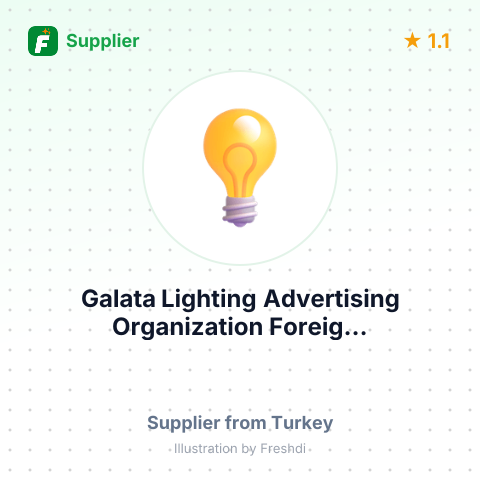 Galata Lighting Advertising Organization Foreig... – summary card, no photo uploaded yet