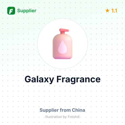 Galaxy Fragrance – summary card, no photo uploaded yet