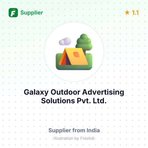 Galaxy Outdoor Advertising Solutions Pvt. Ltd.  – summary card, no photo uploaded yet
