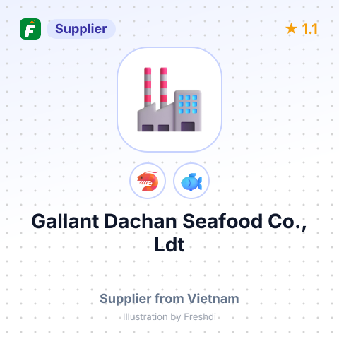 Gallant Dachan Seafood Co., Ldt – summary card, no photo uploaded yet