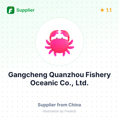 Gangcheng Quanzhou Fishery Oceanic Co., Ltd. – summary card, no photo uploaded yet