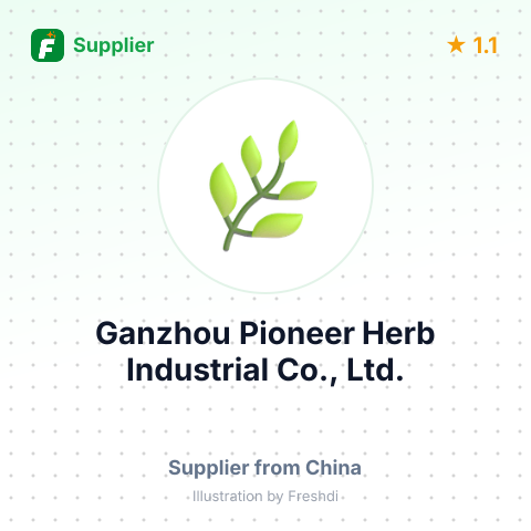 Ganzhou Pioneer Herb Industrial Co., Ltd. – summary card, no photo uploaded yet
