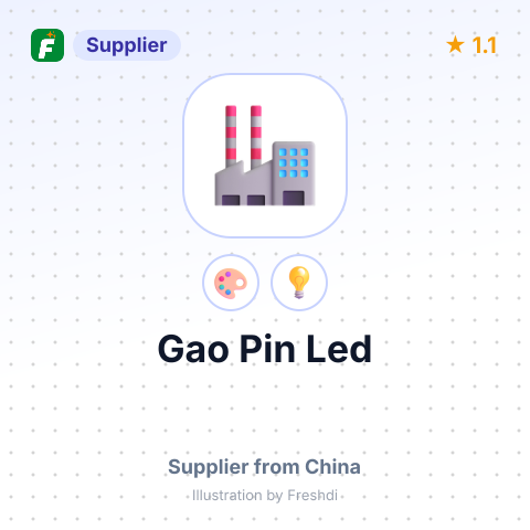 Gao Pin Led  – summary card, no photo uploaded yet