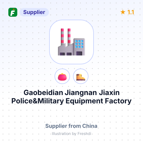 Gaobeidian Jiangnan Jiaxin Police&Military Equipment Factory – summary card, no photo uploaded yet