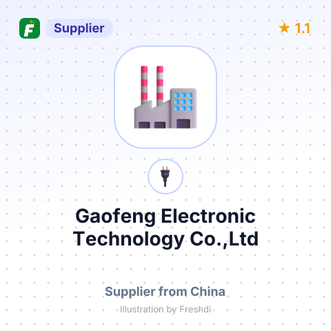Gaofeng Electronic Technology Co.,Ltd – summary card, no photo uploaded yet