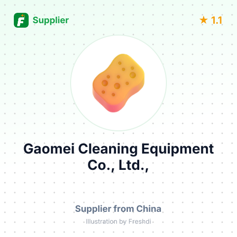 Gaomei Cleaning Equipment Co., Ltd., – summary card, no photo uploaded yet