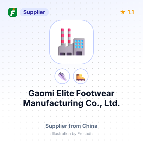 Gaomi Elite Footwear Manufacturing Co., Ltd. – summary card, no photo uploaded yet