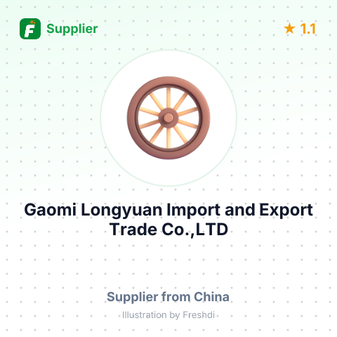 Gaomi Longyuan Import and Export Trade Co.,LTD – summary card, no photo uploaded yet