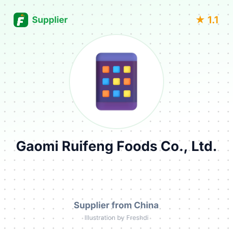 Gaomi Ruifeng Foods Co., Ltd. – summary card, no photo uploaded yet