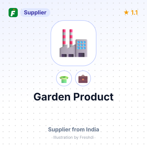Garden Product – summary card, no photo uploaded yet