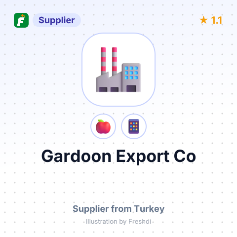 Gardoon Export Co  – summary card, no photo uploaded yet