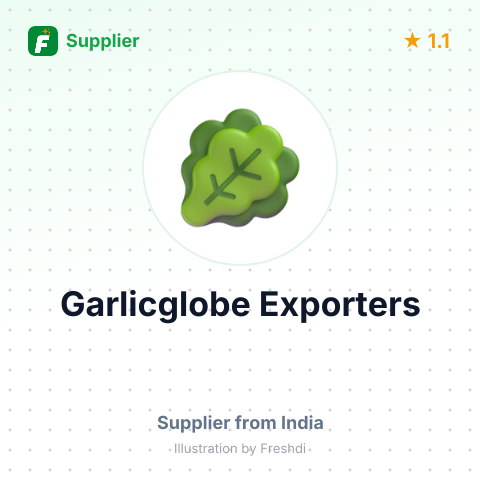 Garlicglobe Exporters  – summary card, no photo uploaded yet