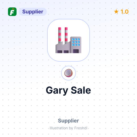 Gary Sale – summary card, no photo uploaded yet