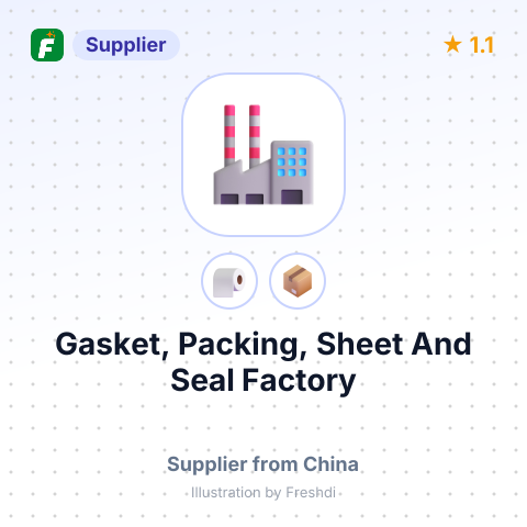 Gasket, Packing, Sheet And Seal Factory – summary card, no photo uploaded yet