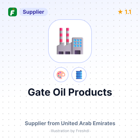Gate Oil Products – summary card, no photo uploaded yet