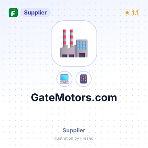 GateMotors.com – summary card, no photo uploaded yet