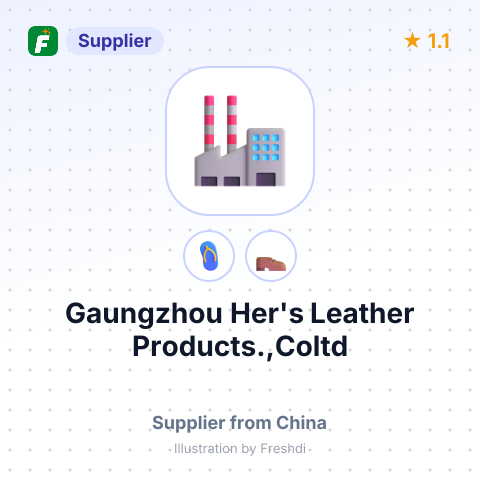 Gaungzhou Her's Leather Products.,Coltd – summary card, no photo uploaded yet
