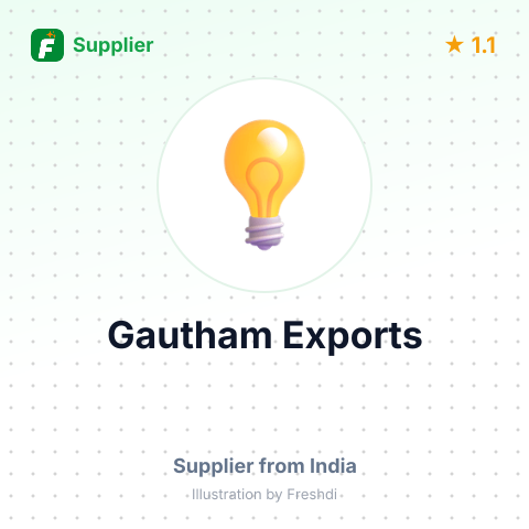 Gautham Exports – summary card, no photo uploaded yet