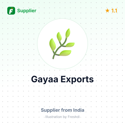 Gayaa Exports  – summary card, no photo uploaded yet