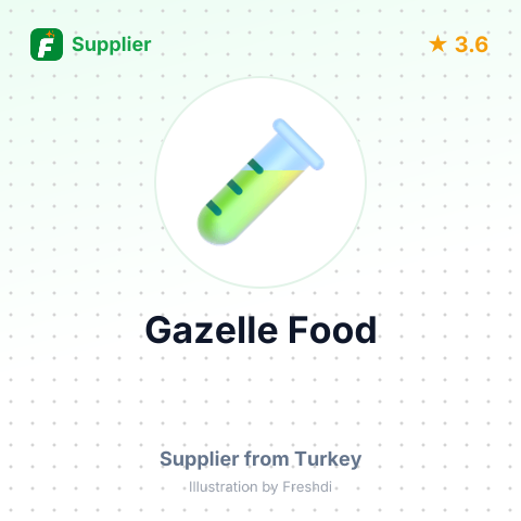 Gazelle Food  – summary card, no photo uploaded yet