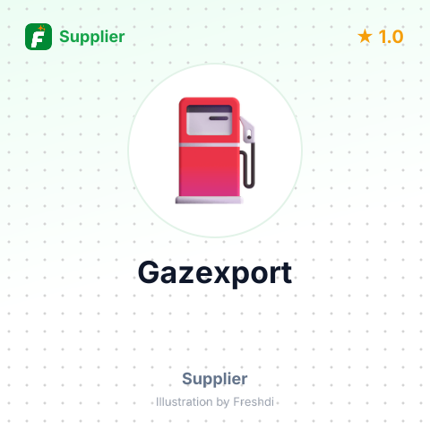 Gazexport – summary card, no photo uploaded yet