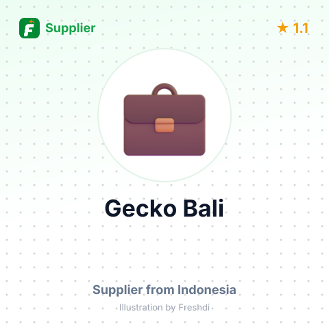 Gecko Bali – summary card, no photo uploaded yet