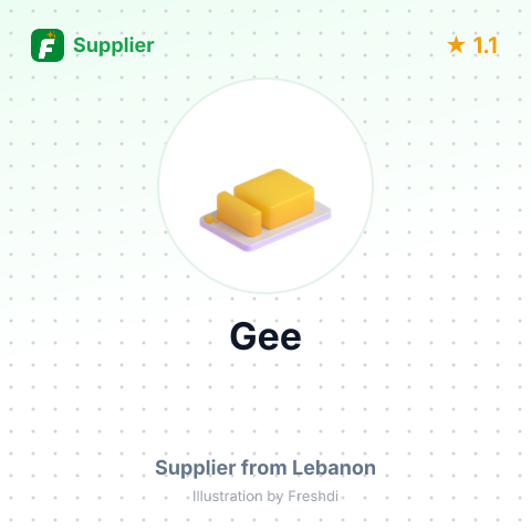 Gee  – summary card, no photo uploaded yet