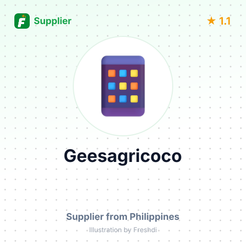 Geesagricoco  – summary card, no photo uploaded yet