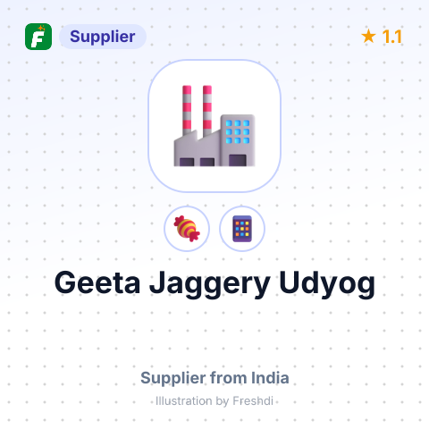 Geeta Jaggery Udyog  – summary card, no photo uploaded yet