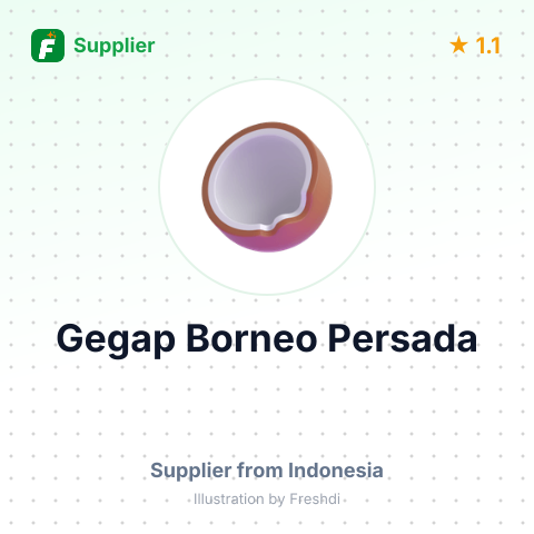 Gegap Borneo Persada – summary card, no photo uploaded yet