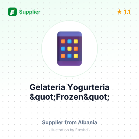 Gelateria Yogurteria "Frozen" – summary card, no photo uploaded yet