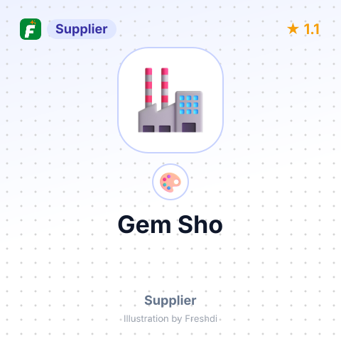 Gem Sho – summary card, no photo uploaded yet