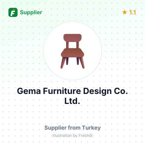 Gema Furniture Design Co. Ltd. – summary card, no photo uploaded yet
