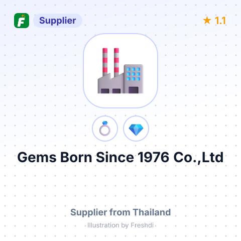 Gems Born Since 1976 Co.,Ltd – summary card, no photo uploaded yet