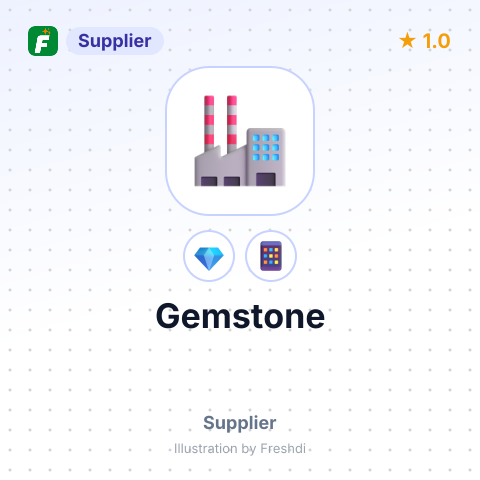 Gemstone – summary card, no photo uploaded yet