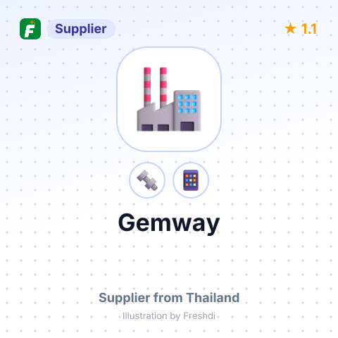 Gemway – summary card, no photo uploaded yet