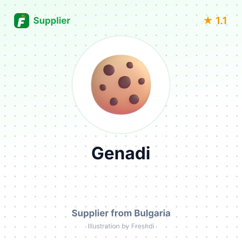 Genadi  – summary card, no photo uploaded yet