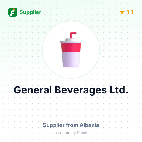 General Beverages Ltd.  – summary card, no photo uploaded yet