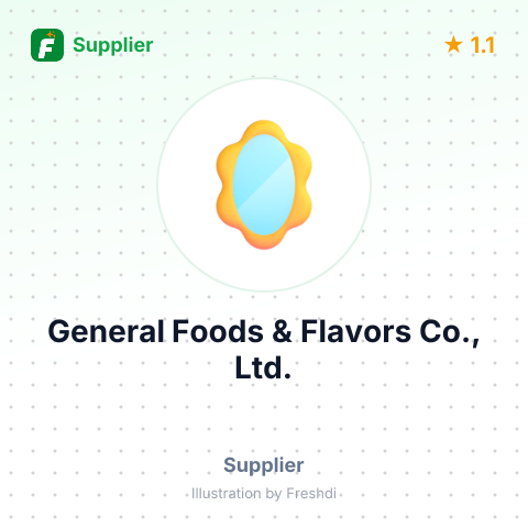 General Foods & Flavors Co., Ltd. – summary card, no photo uploaded yet