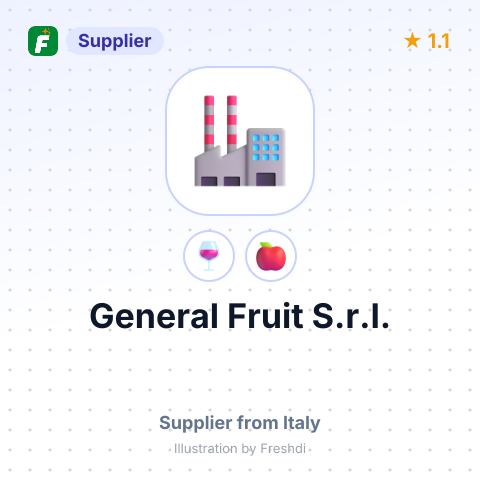 General Fruit S.r.l. – summary card, no photo uploaded yet