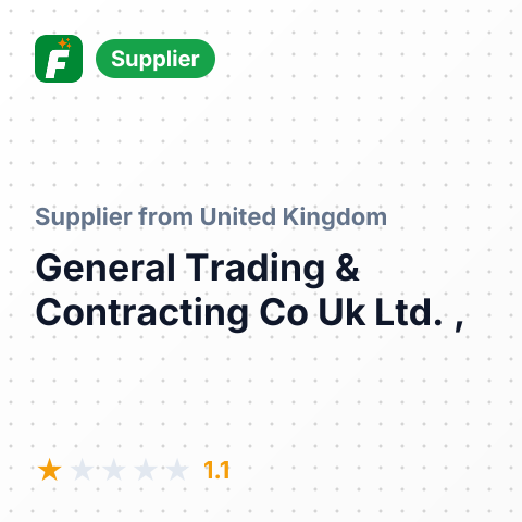 General Trading & Contracting Co Uk Ltd. , – summary card, no photo uploaded yet
