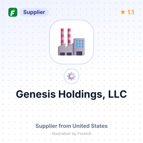 Genesis Holdings, LLC – summary card, no photo uploaded yet